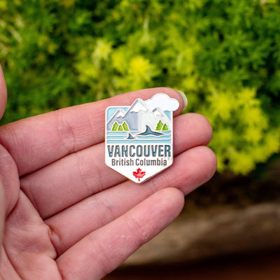 Amanda Weedmark | Vancouver Enamel Pin, The Local Space, Local Canadian Brands