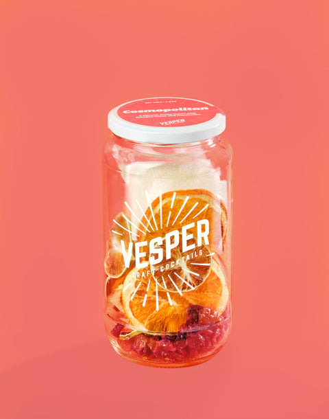 Vesper Craft Cocktails Cosmopolitan - Craft Cocktail and Mocktail Infusion Jar - The Local Space