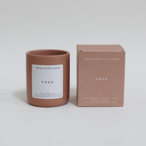 Yuzu - Wood Wick Soy Candle