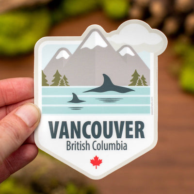 Amanda Weedmark | Vancouver BC Souvenir Sticker, The Local Space, Local Canadian Brands