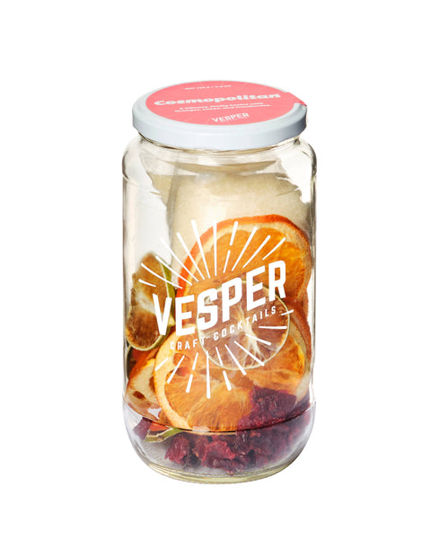 Vesper Craft Cocktails Cosmopolitan - Craft Cocktail and Mocktail Infusion Jar - The Local Space