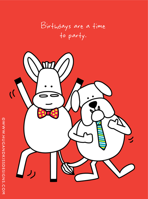 Too Old For That Shit - Birthday Card