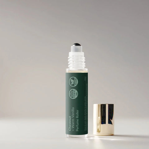 Chestnut + Warm Vanilla Perfume Roller - No.19