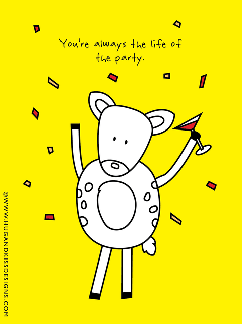 Viva Puff BPA - Greeting Card