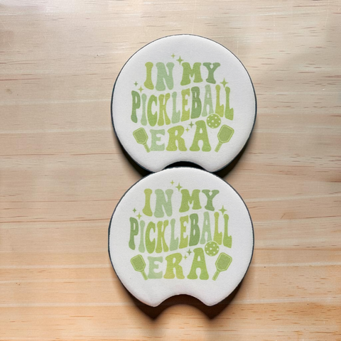 In My Pickleball Era - Neoprene Car Coasters