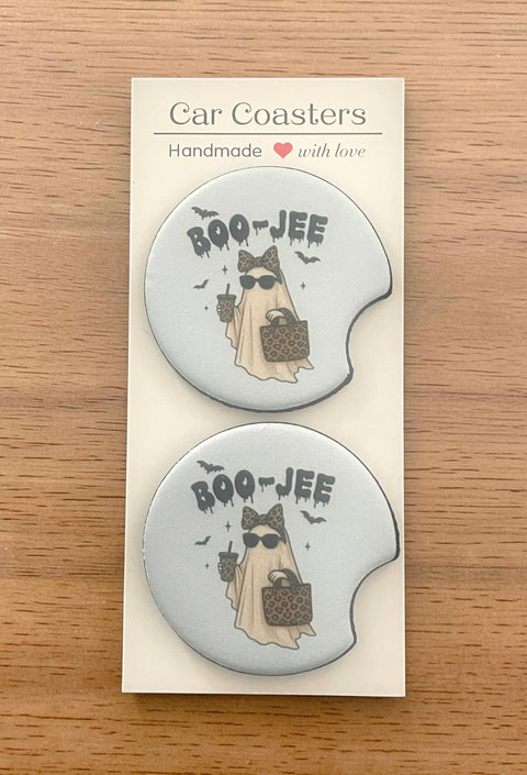 Boo-Jee - Neoprene Car Coasters
