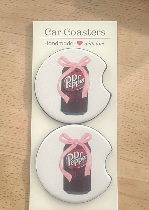 Dr. Pepper - Neoprene Car Coasters