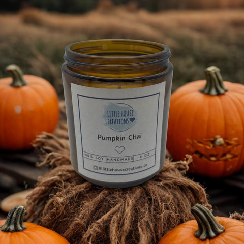 Pumpkin Chai - 6oz Soy Candle