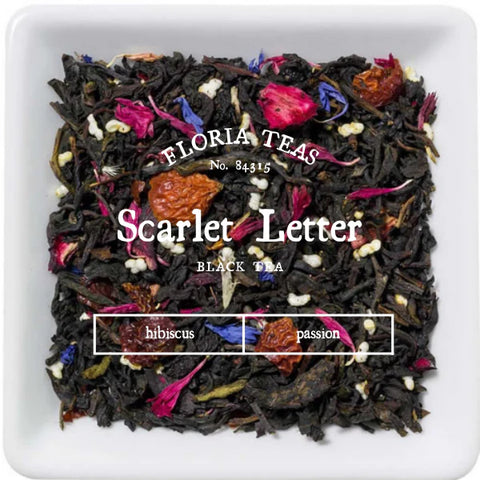 Scarlet Letter - Creamy Berry Black Loose Leaf Tea