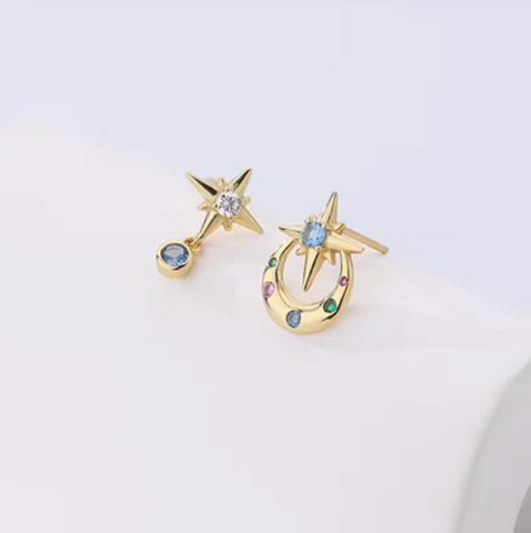 Celestial Mischief Stud Earrings - The Local Space
