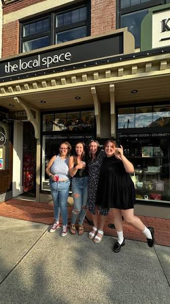 The Local Space team outside the Chilliwack shop