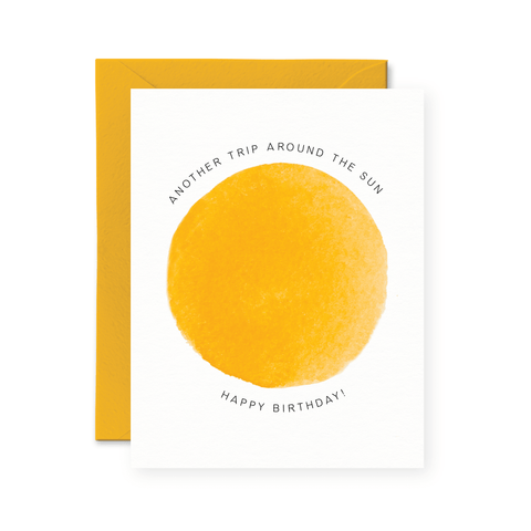 Another Trip Around The Sun | Greeting Card - The Local Space