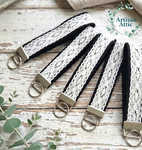 Lace Wristlets - Keychain Lanyard