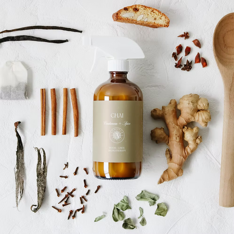 Chai Room and Linen Spray - Cardamom, Cream, & Cinnamon