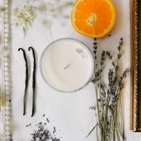 Auratae Fairytale Soy Candle - Lavender, Orange, & Vanilla - The Local Space