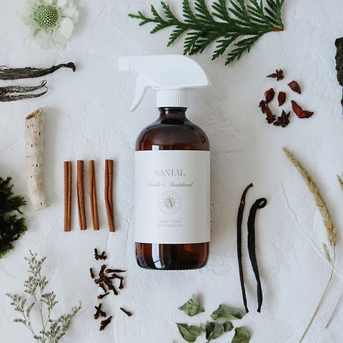 AuraTae Santal Room & Linen Spray – Sandalwood & Vanilla - The Local Space