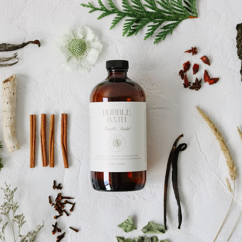 AuraTae Vanilla Santal Bubble Bath - The Local Space