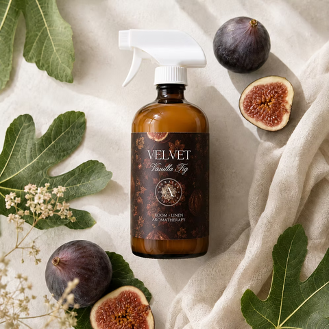 Velvet Fig Room and Linen Spray - Fig, Vanilla, and Sugar