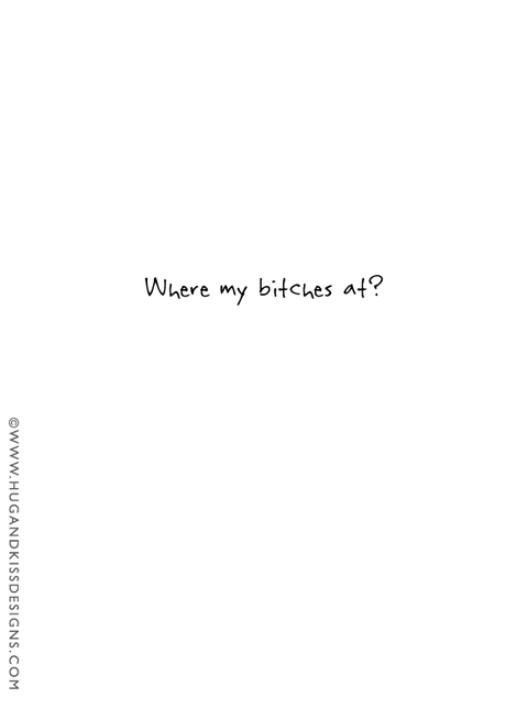 Bitch Party | Greeting Card - The Local Space