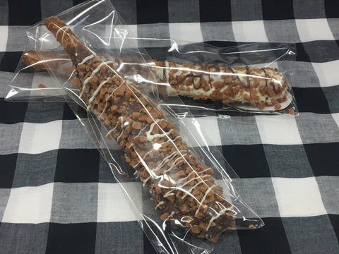 Caramel Skor Pretzel - The Local Space