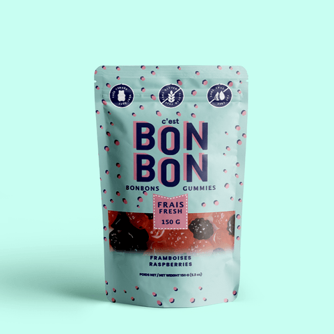 C’est BONBON Raspberry Gummies (150g) - The Local Space