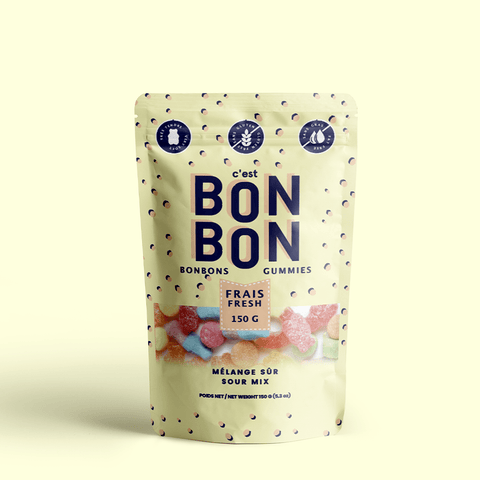 C’est BONBON Sour Mix Gummies (150g) - The Local Space