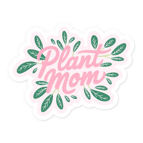 Plant Mom - Waterproof Vinyl Sticker