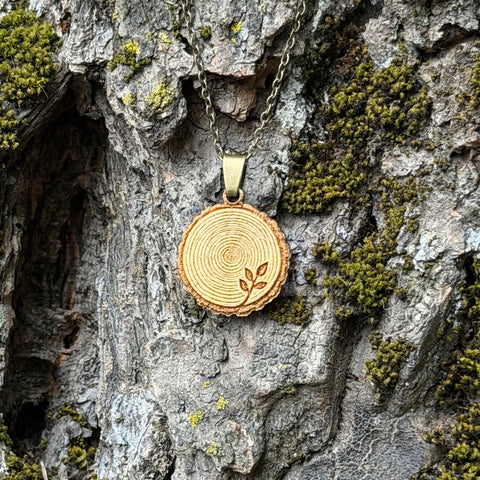 Tree Rings - Necklace