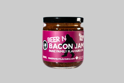 Fanz Family Flavours Beer N Bacon Jam - Handmade Gourmet Bacon Spread - The Local Space
