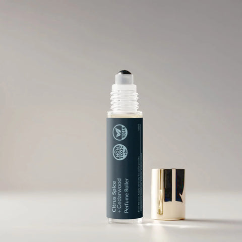 Citrus Spice + Cedarwood Perfume Roller