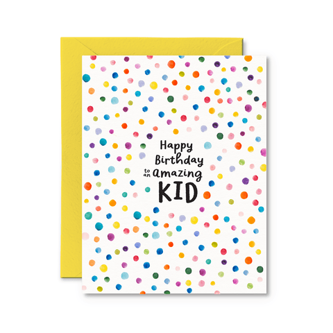 Happy Birthday To An Amazing Kid | Greeting Card - The Local Space