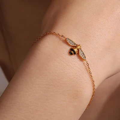 BeeMine Bracelet - Gold Plated