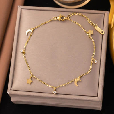 Starry Night Charm Bracelet