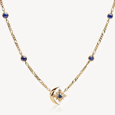 Velvet Twilight Necklace - Gold Plated