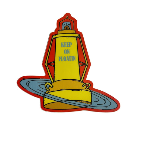Keep On Floatin | Sticker - The Local Space