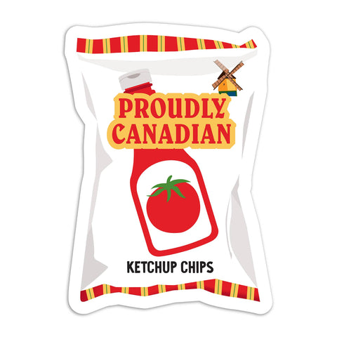 Ketchup Chips | Sticker - The Local Space