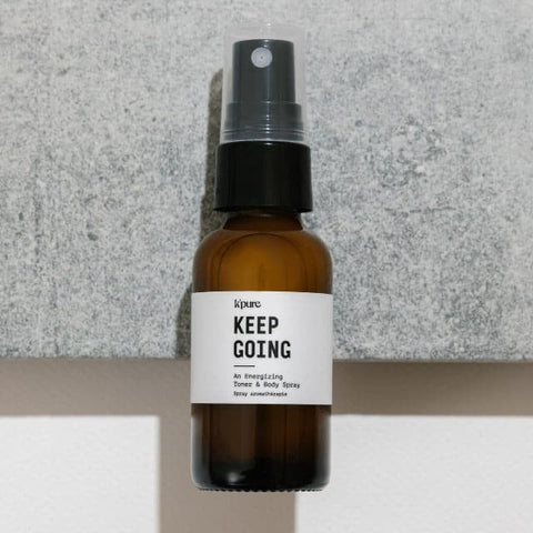 K'Pure Keep Going Essential Oil Spray – Citrus & Spearmint Face + Body Mist - The Local Space