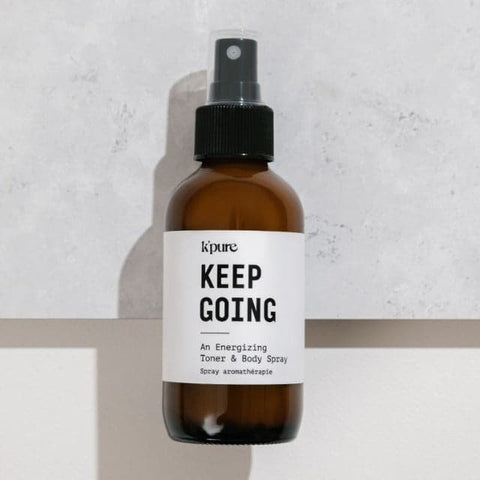 K'Pure Keep Going Essential Oil Spray – Citrus & Spearmint Face + Body Mist - The Local Space