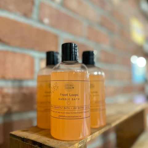 Little House Creations Froot Loops Bubble Bath - Fun & Fruity Bubble Bath - The Local Space