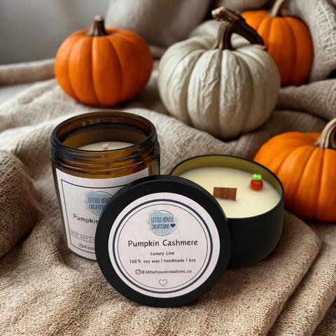 Pumpkin Cashmere - Wood Wick Candle