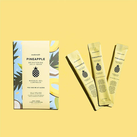 Maskeraide Pineapple Brightening Jelly Face Mask - The Local Space