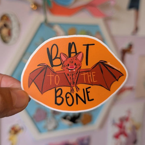 Bat to the Bone - Waterproof Vinyl Sticker