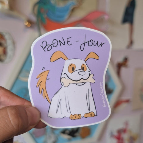 Bonejour - Waterproof Vinyl Sticker