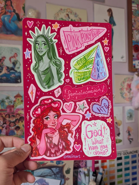 Chappel - Waterproof Stickers Sheet