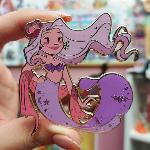Spooky Mermaids Various Designs - Enamel Pin