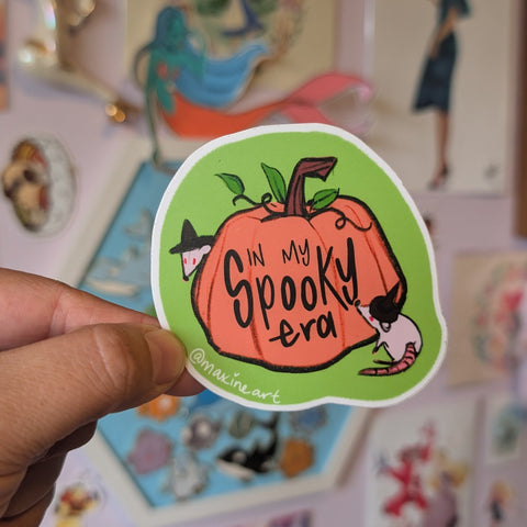 Spooky Era - Waterproof Vinyl Sticker