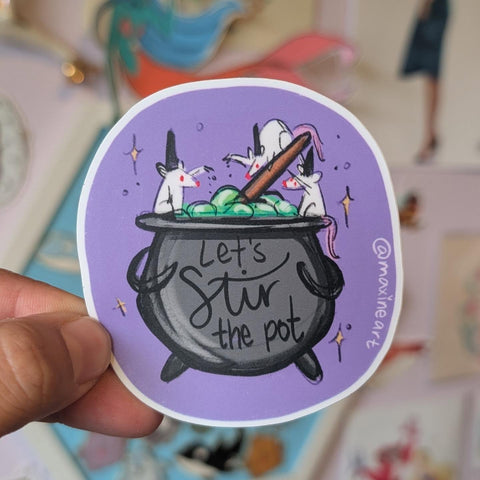 Stir the Pot- Waterproof Vinyl Sticker