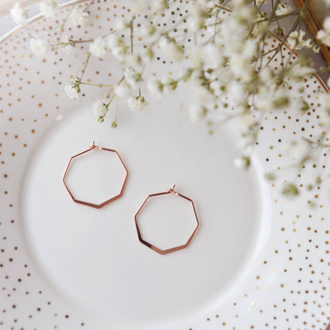 Mini Hex Hoops - The Local Space