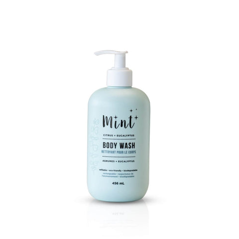Mint Cleaning Citrus & Eucalyptus Body Wash – Refreshing Essential Oil Cleanser - The Local Space