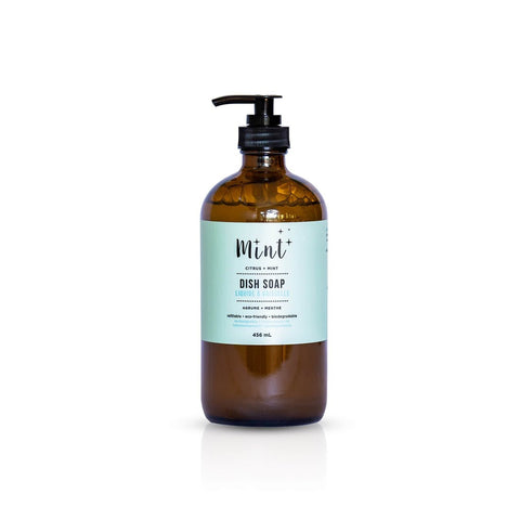Mint Cleaning mint dish soap natural biodegradable dish soap - The Local Space
